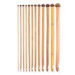 AGULHA TUNISIANA BAMBU CIRCULO