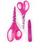 KIT TESOURA HELLO KITTY AND FRIENDS 3 UNIDADES COR 10 CIRCULO