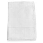 FRALDINHA DE BOCA COM PICUETA 35X50CM COR BRANCO VALLETEX  