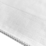 FRALDINHA DE BOCA COM PICUETA 35X50CM COR BRANCO VALLETEX  