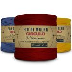 FIO DE MALHA PREMIUM 25MM 140M CIRCULO