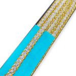 SOUTACHE 5M REF. 8097 MESTRES SIRGUEIROS PRATA/AMARELO