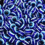 OLHO GREGO 12MM COM 5 UNIDADES COR 207 AZUL NYBC