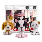 KIT AMIGURUMI CAES E GATOS CIRCULO