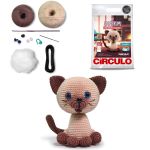 KIT AMIGURUMI CAES E GATOS CIRCULO