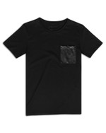 T-Shirt Leather Pocket - ESGOTADO