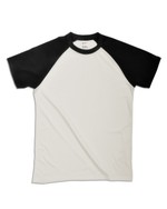 T-Shirt Raglan Black & Off - ESGOTADO