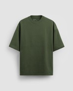 Camiseta Oversized Suedine SUPIMA Verde