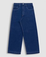 Calça Jeans Baggy Azul Vintage