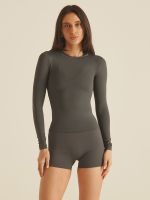 Top Long Sleeve Light Grafite