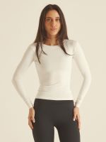 Top Long Sleeve Light Vanilla