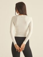 Top Long Sleeve Light Vanilla