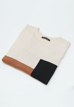 Blusa Tricot Color Block