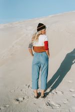 Blusa Tricot Color Block