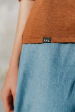 Blusa Tricot Color Block