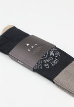 Meia SAL Classic Label - Preta