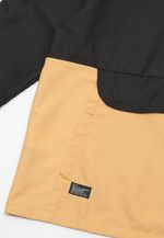 Anorak Wind Breaker - Preto/Amarelo