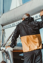 Anorak Wind Breaker - Preto/Amarelo