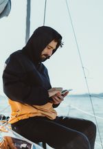 Anorak Wind Breaker - Preto/Amarelo
