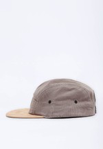 Boné Five Panel Cotelê Label - Ocre