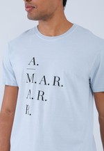 Camiseta A.MAR - Azul Claro