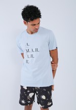 Camiseta A.MAR - Azul Claro