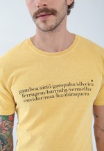 Camiseta Turística - Amarela