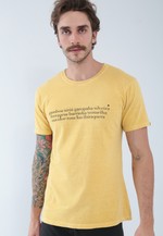 Camiseta Turística - Amarela