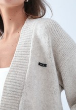 Cardigan Tricot - Areia