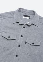 Camisa de Moletom Touch Heavy - Cinza Mescla