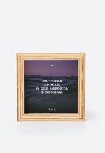 Quadro de Mesa com Frases Inspiradoras