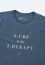 Camiseta Surf is my Therapy - Azul