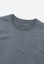 Camiseta Basic Slim - Cinza Mescla