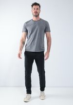 Camiseta Basic Slim - Cinza Mescla