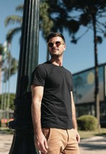 Camiseta Basic Slim - Black