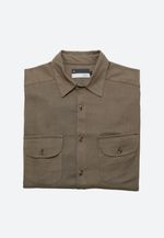 CAMISA LINHO LITORAL - MANGA LONGA VERDE