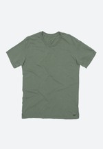 CAMISETA BASIC REGULAR FIT - VERDE MILITAR 