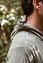 Blusa de Moletom Pocket - Verde Musgo