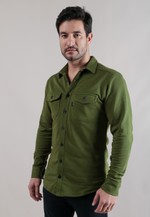 Camisa de Moletom - Verde Musgo