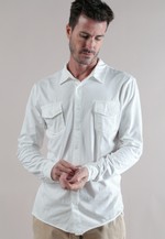 CAMISA COTTON MAR - OFF WHITE