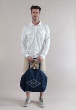 ECOBAG HABITAT FLAG - AZUL NAVY