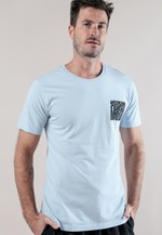 CAMISETA CORAL - AZUL CLARO