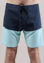 BOARDSHORT ULTRA LIGHT MARÉ - MARINHO E AZUL CLARO