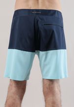 BOARDSHORT ULTRA LIGHT MARÉ - MARINHO E AZUL CLARO