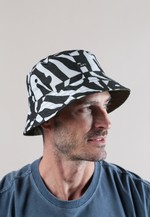 BUCKET HAT FORMAS DO MAR - DUPLA FACE - MUSGO + ESTAMPA