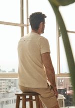 Camiseta Textura - Areia 