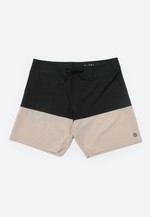 BOARDSHORT MARÉ - PRETO E SAND