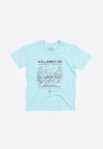 CAMISETA INFANTIL COLLAB S.A.L + GUNA -  VAMOS A LA PLAYA