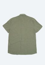 CAMISA MANGA CURTA COTTON - VERDE MUSGO 