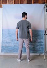 CAMISETA TEXTURA STONED - GRAFITE